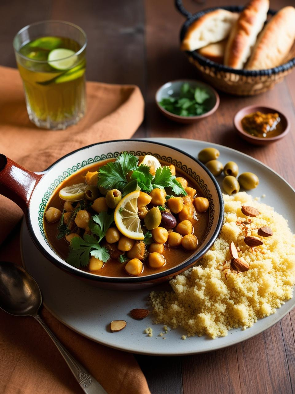 Chickpea Tagine: Morocco’s Fragrant Feast