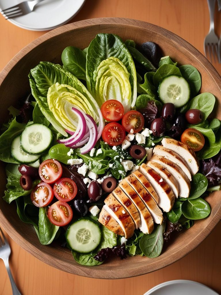 Mediterranean Chicken Salad: A Fresh Escape on a Plate