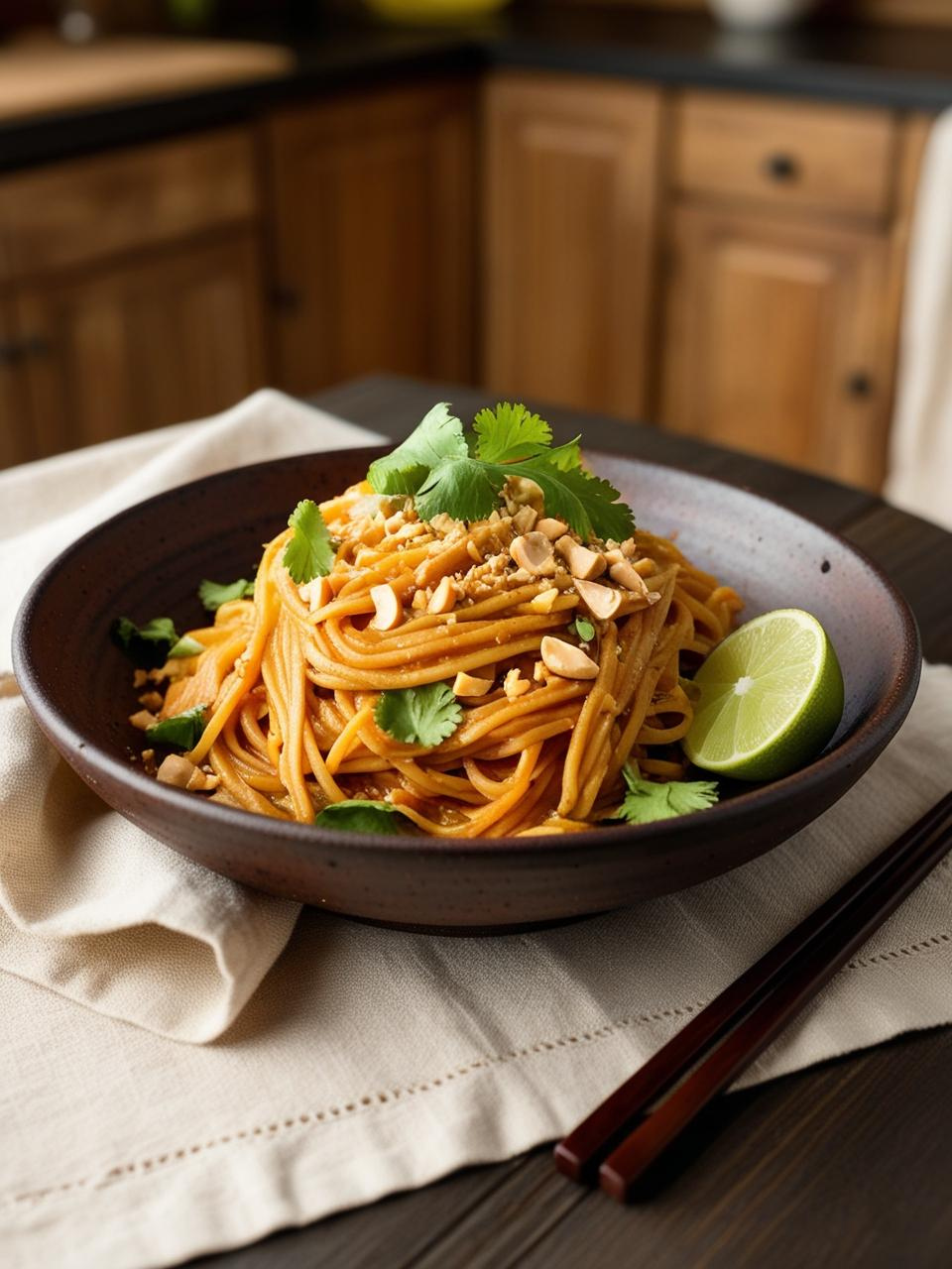 Vegan Pad Thai: Thailand’s Street Food Sensation